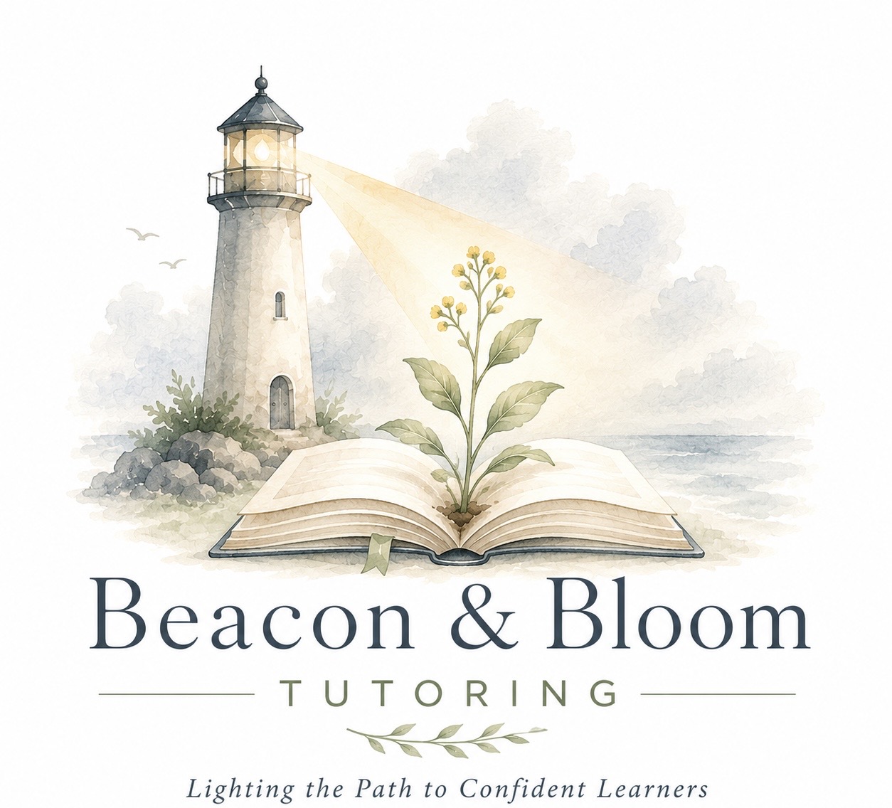 Beacon & Bloom Tutoring logo